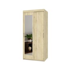 ТОМАС Шкаф-купе с зеркалом Ирландский дуб Т22 в Камышлове - kamyshlov.mebel24.online | фото