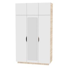 Шкаф с зеркалом "Аврора (H21_M)" в Камышлове - kamyshlov.mebel24.online | фото