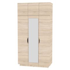Шкаф с зеркалом "Аврора (H23_M)" в Камышлове - kamyshlov.mebel24.online | фото 5