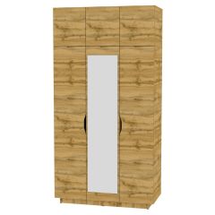 Шкаф с зеркалом "Аврора (H23_M)" в Камышлове - kamyshlov.mebel24.online | фото 18