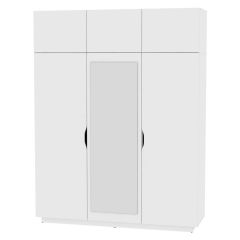 Шкаф с зеркалом "Аврора (H29_M)" в Камышлове - kamyshlov.mebel24.online | фото 6