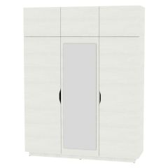 Шкаф с зеркалом "Аврора (H29_M)" в Камышлове - kamyshlov.mebel24.online | фото 16