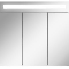 Шкаф-зеркало Аврора 80 с подсветкой LED Домино (DV8009HZ) в Камышлове - kamyshlov.mebel24.online | фото 4