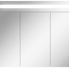 Шкаф-зеркало Аврора 85 с подсветкой LED Домино (DV8010HZ) в Камышлове - kamyshlov.mebel24.online | фото 4