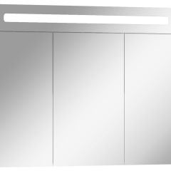 Шкаф-зеркало Аврора 85 с подсветкой LED Домино (DV8010HZ) в Камышлове - kamyshlov.mebel24.online | фото 1