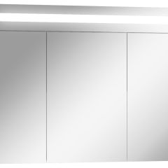 Шкаф-зеркало Аврора 90 с подсветкой LED Домино (DV8011HZ) в Камышлове - kamyshlov.mebel24.online | фото 1