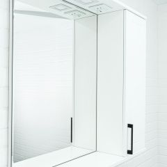 Шкаф-зеркало Charlie 80 правый Домино (DCh2520HZ) в Камышлове - kamyshlov.mebel24.online | фото 6