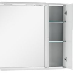 Шкаф-зеркало Charlie 80 правый Домино (DCh2520HZ) в Камышлове - kamyshlov.mebel24.online | фото 2