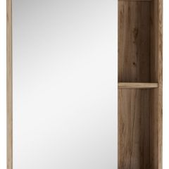 Шкаф-зеркало Craft 60 левый/правый Домино (DCr2203HZ) в Камышлове - kamyshlov.mebel24.online | фото 1