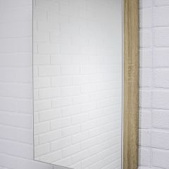Шкаф-зеркало Мечта 40 Дуб сонома АЙСБЕРГ (DM2317HZ) в Камышлове - kamyshlov.mebel24.online | фото 5