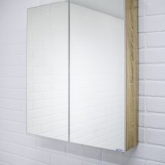 Шкаф-зеркало Мечта 60 Дуб сонома АЙСБЕРГ (DM2319HZ) в Камышлове - kamyshlov.mebel24.online | фото 5