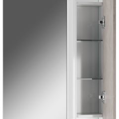 Шкаф-зеркало Uno 60 Дуб серый левый/правый Домино (DU1503HZ) в Камышлове - kamyshlov.mebel24.online | фото 4
