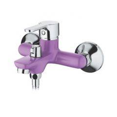 Смеситель для ванны Accoona A6367S фиолетовый в Камышлове - kamyshlov.mebel24.online | фото