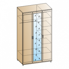 Спальня Мелисса композиция 3 (Акация Молдау) в Камышлове - kamyshlov.mebel24.online | фото 4