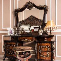 Спальный гарнитур Джоконда (корень дуба) в Камышлове - kamyshlov.mebel24.online | фото 10