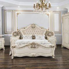 Спальный гарнитур Джоконда (крем) в Камышлове - kamyshlov.mebel24.online | фото 2