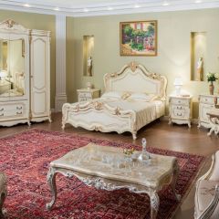 Спальный гарнитур Мона Лиза (крем) 1600 в Камышлове - kamyshlov.mebel24.online | фото