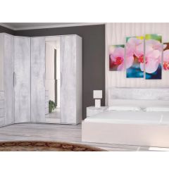 Спальный гарнитур Сорренто EVO (модульный) в Камышлове - kamyshlov.mebel24.online | фото 2