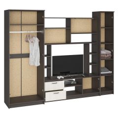 Стенка Марта 11 (Венге/Беленый дуб) в Камышлове - kamyshlov.mebel24.online | фото 4