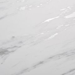 Стол BELLUNO 160 MARBLES KL-99 Белый мрамор матовый, итальянская керамика/ белый каркас, ®DISAUR в Камышлове - kamyshlov.mebel24.online | фото 9