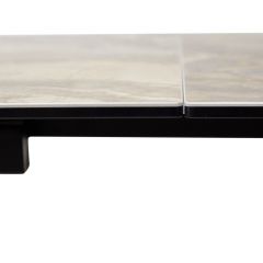 Стол IVAR 180 MARBLES KL-80 Серый мрамор, итальянская керамика, ®DISAUR в Камышлове - kamyshlov.mebel24.online | фото 2