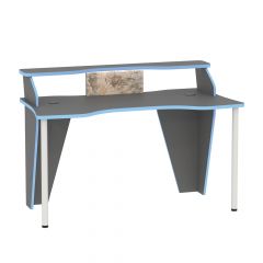 Стол компьютерный 12.61 Индиго в Камышлове - kamyshlov.mebel24.online | фото