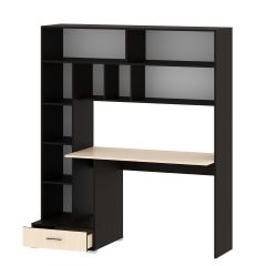 Стол компьютерный ПКС-1 (венге/дуб белфорд) в Камышлове - kamyshlov.mebel24.online | фото 3