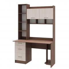Стол компьютерный ПКС-5 Шимо темный/Шимо светлый в Камышлове - kamyshlov.mebel24.online | фото 2