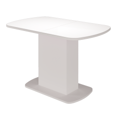 Стол обеденный Соренто 2 раздвижной (Белый) в Камышлове - kamyshlov.mebel24.online | фото 2
