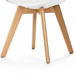 Стул Barneo N-12-2 Sephi PU белый в Камышлове - kamyshlov.mebel24.online | фото 3