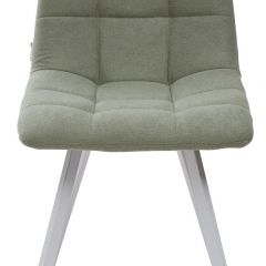 Стул CHILLI SQUARE UF860-11B мятный, ткань/ белый каркас М-City в Камышлове - kamyshlov.mebel24.online | фото 3