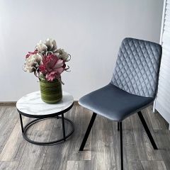 Стул DAIQUIRI BLUVEL-06 BLUE, велюр М-City в Камышлове - kamyshlov.mebel24.online | фото 3