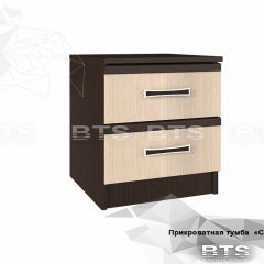 Тумба прикроватная Сакура 2 шт. (венге/лоредо) в Камышлове - kamyshlov.mebel24.online | фото