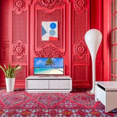 ТВ-тумба 3D Modo Due 135 см в Камышлове - kamyshlov.mebel24.online | фото 3