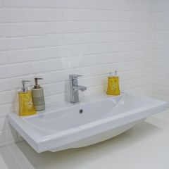 Умывальник мебельный "Фостер 80" Kirovit в Камышлове - kamyshlov.mebel24.online | фото 4