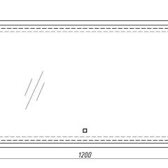 Зеркало Dream 120 alum с подсветкой Sansa (SD1025Z) в Камышлове - kamyshlov.mebel24.online | фото 7