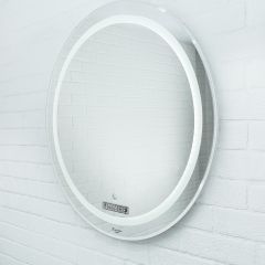Зеркало Gia 75 white с подсветкой Sansa (SGa1044Z) в Камышлове - kamyshlov.mebel24.online | фото 2