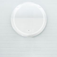 Зеркало Gia 75 white с подсветкой Sansa (SGa1044Z) в Камышлове - kamyshlov.mebel24.online | фото 3