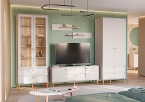 АФИНА Гостиная (модульная) кашемир серый в Камышлове - kamyshlov.mebel24.online | фото 1