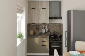 АЛЬБА Кухонный гарнитур Мини 1000 мм в Камышлове - kamyshlov.mebel24.online | фото 1
