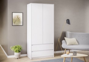 АЙДЕН ШК06-900 Шкаф 2 двери/2 ящика (белый) в Камышлове - kamyshlov.mebel24.online | фото