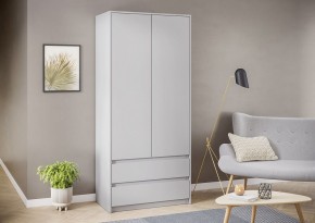 АЙДЕН ШК06-900 Шкаф 2 двери/2 ящика (серый) в Камышлове - kamyshlov.mebel24.online | фото