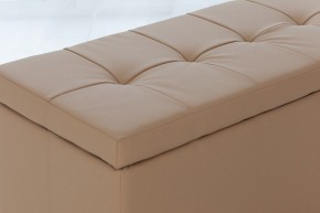 Банкетка-сундук Лонг бежевая в Камышлове - kamyshlov.mebel24.online | фото 2