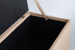 Банкетка-сундук Лонг бежевая в Камышлове - kamyshlov.mebel24.online | фото 3