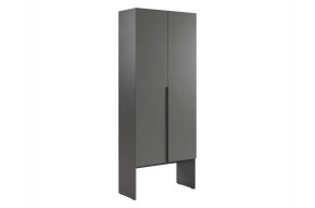 БАСКО Шкаф двухдверный L800 (графит) в Камышлове - kamyshlov.mebel24.online | фото