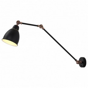 Бра Arte Lamp Braccio A2055AP-1BK в Камышлове - kamyshlov.mebel24.online | фото