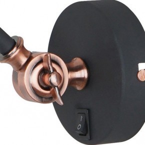 Бра Arte Lamp Braccio A2054AP-1BK в Камышлове - kamyshlov.mebel24.online | фото