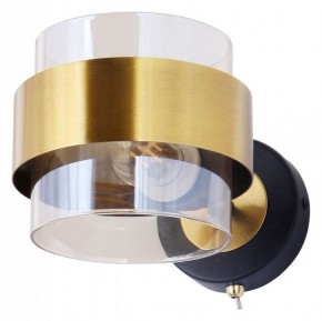Бра Arte Lamp Carlo A8205AP-1BK в Камышлове - kamyshlov.mebel24.online | фото
