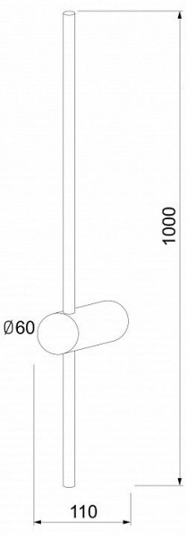 Бра Elektrostandard Cane a061491 в Камышлове - kamyshlov.mebel24.online | фото 3