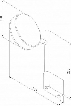Бра Elektrostandard Tobi a064592 в Камышлове - kamyshlov.mebel24.online | фото 4